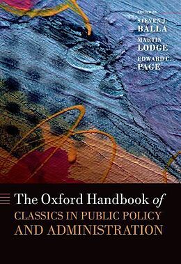 Livre Relié The Oxford Handbook of Classics in Public Policy and Administration de Steven J. (Associate Professor of Political Balla