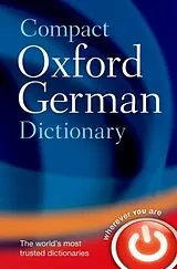 Kartonierter Einband Compact Oxford German Dictionary von Oxford Languages