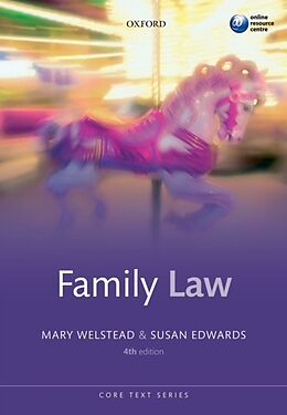 Couverture cartonnée Family Law de Mary (CAP Fellow, Child Advocacy Program, Harvard Law School and, Susan (Barrister and Professor of Law, University of Buckingham)