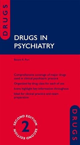 Kartonierter Einband Drugs in Psychiatry von Basant K Puri