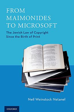 eBook (pdf) From Maimonides to Microsoft de Neil Weinstock Netanel