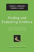 E-Book (pdf) Finding and Evaluating Evidence von Denise E. Bronson, Tamara S. Davis
