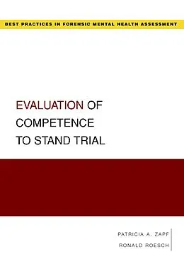 E-Book (pdf) Evaluation of Competence to Stand Trial von Patricia Zapf, Ronald Roesch