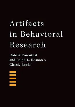 E-Book (pdf) Artifacts in Behavioral Research von Robert Rosenthal, Ralph L. Rosnow