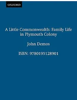 E-Book (pdf) A Little Commonwealth von John Demos