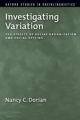 E-Book (pdf) Investigating Variation von Nancy C. Dorian