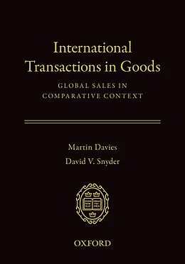 E-Book (pdf) International Transactions in Goods von Martin Davies, David V. Snyder