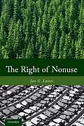 E-Book (pdf) The Right of Nonuse von Jan G. Laitos