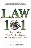 eBook (epub) Law 101: Everything You Need to Know About American Law de Jay M. Feinman