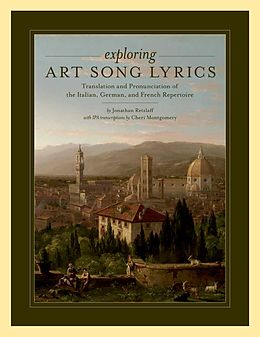 eBook (pdf) Exploring Art Song Lyrics de Jonathan Retzlaff