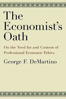 E-Book (epub) The Economist's Oath von George F. DeMartino