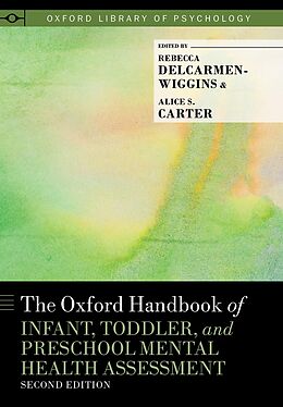 eBook (pdf) The Oxford Handbook of Infant, Toddler, and Preschool Mental Health Assessment de 