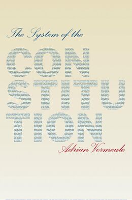 eBook (pdf) The System of the Constitution de Adrian Vermeule