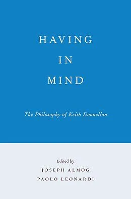 E-Book (pdf) Having in Mind von Unknown
