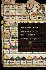 eBook (pdf) Method and Metaphysics in Maimonides' Guide for the Perplexed de Daniel Davies