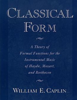 eBook (epub) Classical Form de William E. Caplin