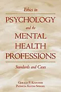 E-Book (epub) Ethics in Psychology and the Mental Health Professions von Gerald P. Koocher, Patricia Keith-Spiegel
