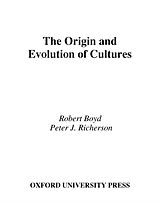 eBook (epub) The Origin and Evolution of Cultures de Robert Boyd, Peter J. Richerson