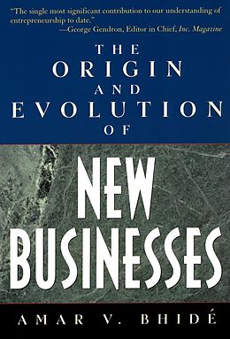 eBook (epub) The Origin and Evolution of New Businesses de Amar V. Bhide