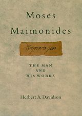 eBook (epub) Moses Maimonides de Herbert Davidson