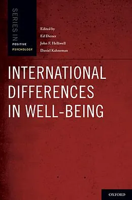 E-Book (epub) International Differences in Well-Being von Ed Diener, Daniel Kahneman, John Helliwell