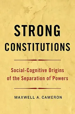 E-Book (pdf) Strong Constitutions von Maxwell A. Cameron