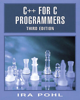 Couverture cartonnée C++ For C Programmers, Third Edition de Ira Pohl