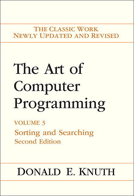 Art of Computer Programming, The: Sorting and Searching, Volume 3