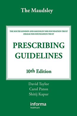 eBook (pdf) The Maudsley Prescribing Guidelines de David Taylor, Carol Paton, Carol Paton