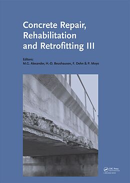 E-Book (pdf) Concrete Repair, Rehabilitation and Retrofitting III von 