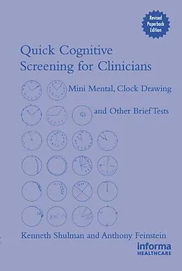 E-Book (pdf) Quick Cognitive Screening for Clinicians von Kenneth I. Shulman, Anthony Feinstein