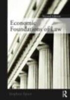 eBook (epub) Economic Foundations of Law second edition de Stephen Spurr