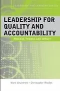 E-Book (epub) Leadership for Quality and Accountability in Education von Mark Brundrett, Christopher Rhodes