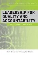 E-Book (epub) Leadership for Quality and Accountability in Education von Mark Brundrett, Christopher Rhodes