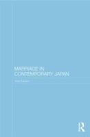 eBook (pdf) Marriage in Contemporary Japan de Yoko Tokuhiro