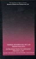 E-Book (pdf) Introduction to Spanish Private Law von Teresa Rodriguez de las Heras Ballell