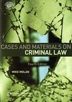 eBook (pdf) Cases &amp; Materials on Criminal Law de Mike Molan