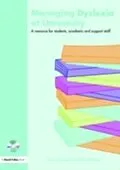 E-Book (pdf) Managing Dyslexia at University von Claire Jamieson, Ellen Morgan