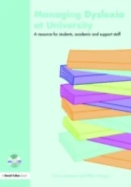 E-Book (pdf) Managing Dyslexia at University von Claire Jamieson, Ellen Morgan