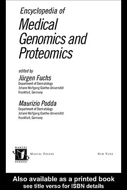 E-Book (pdf) Encyclopedia of Medical Genomics and Proteomics, 2 Volume Set von Jürgen Fuchs