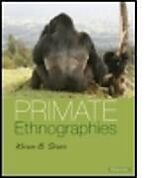 Couverture cartonnée Primate Ethnographies de Karen B. Strier