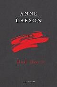 Broché Red Doc de Anne Carson