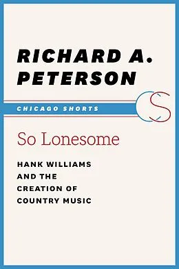 E-Book (epub) So Lonesome von Peterson Richard A. Peterson