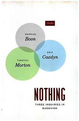 Couverture cartonnée Nothing de Marcus Boon, Eric Cazdyn, Timothy Morton