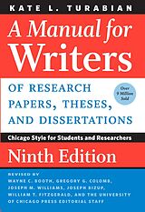 eBook (epub) Manual for Writers of Research Papers, Theses, and Dissertations, Ninth Edition de Turabian Kate L. Turabian