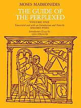 eBook (pdf) Guide of the Perplexed, Volume 1 de Maimonides Moses Maimonides