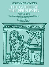 eBook (pdf) Guide of the Perplexed, Volume 2 de Maimonides Moses Maimonides