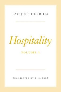 Livre Relié Hospitality, Volume I de Jacques Derrida