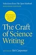 Couverture cartonnée The Craft of Science Writing de Siri (EDT) Carpenter