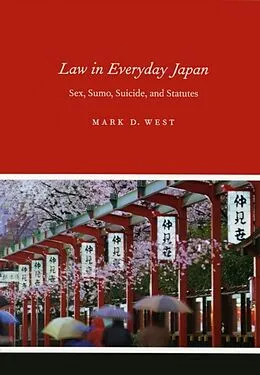 E-Book (pdf) Law in Everyday Japan von Mark D. West